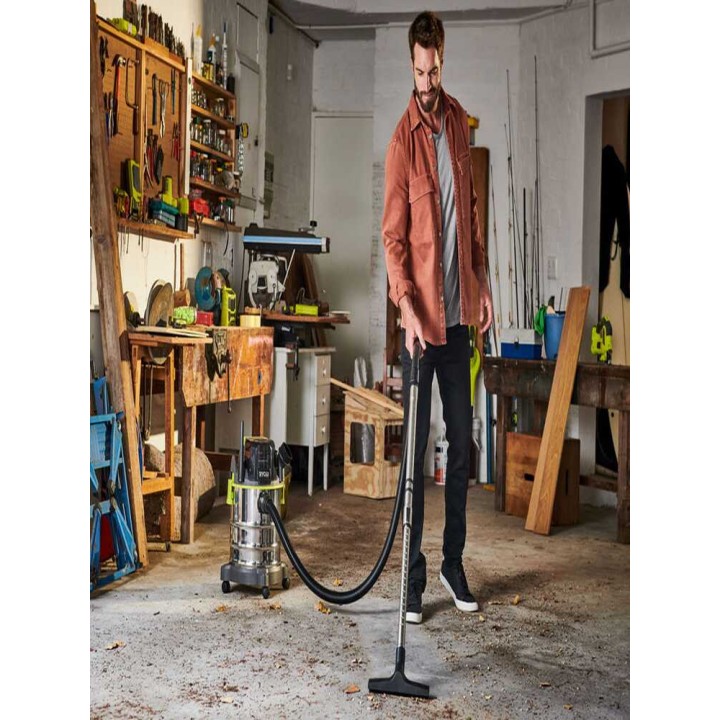 Ryobi R18WDV-0 märkä- ja kuivaimuri, 18 l, 18 V, 4 Ah