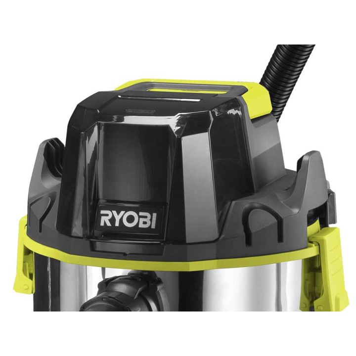 Ryobi R18WDV-0 märkä- ja kuivaimuri, 18 l, 18 V, 4 Ah