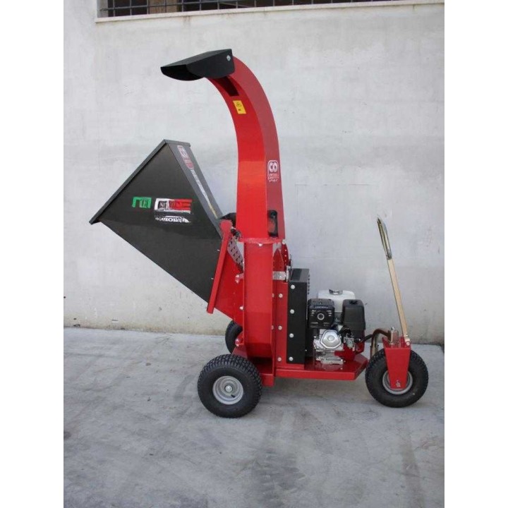 Ceccato Tritone Monster GX 390 biotrituratori, Honda 13 HP, oksille enintään 100 mm