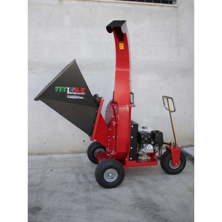 Ceccato Tritone Monster GX 390 biotrituratori, Honda 13 HP, oksille enintään 100 mm