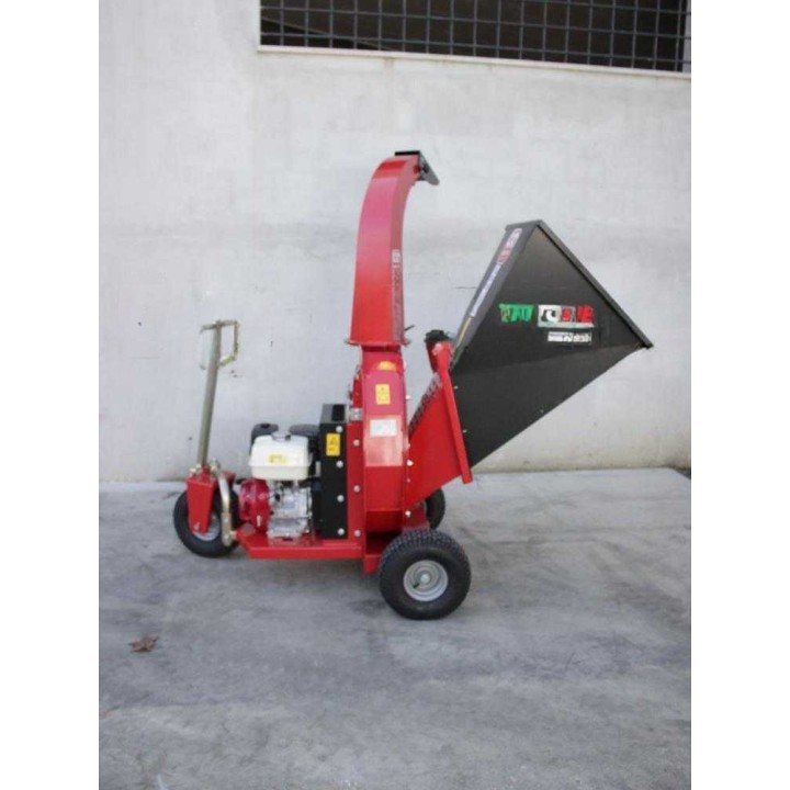 Ceccato Tritone Monster GX 390 biotrituratori, Honda 13 HP, oksille enintään 100 mm