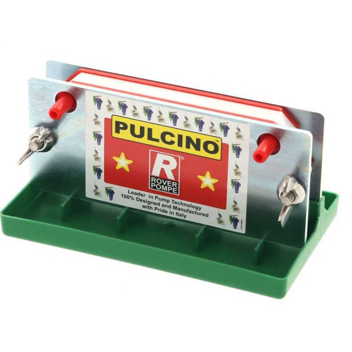 Rover Pulcino 3 viinisuodatin, käsikäyttöinen, 3 suodatinkartonkia