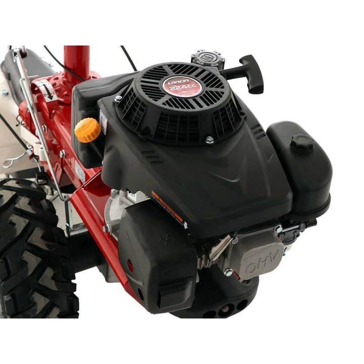 Eurosystems P70 EVO -moottorikone, Loncin 224 OHV, 107 cm:n kaksiteräinen niittopalkki