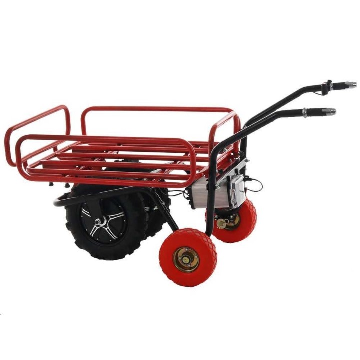 GeoTech CAR 300T-T akkukäyttöinen sähkökottikärry, 40 V, 6 Ah, 200 kg
