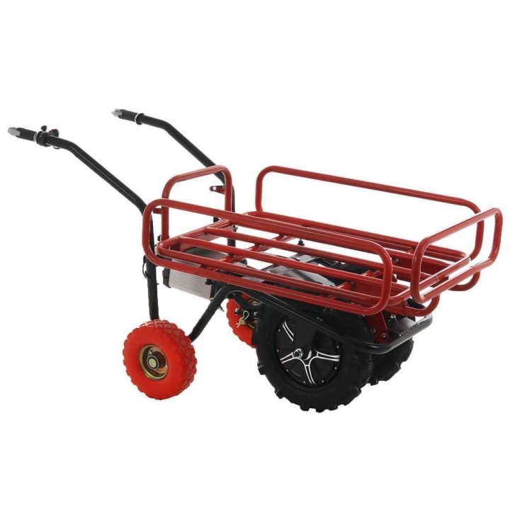 GeoTech CAR 300T-T akkukäyttöinen sähkökottikärry, 40 V, 6 Ah, 200 kg
