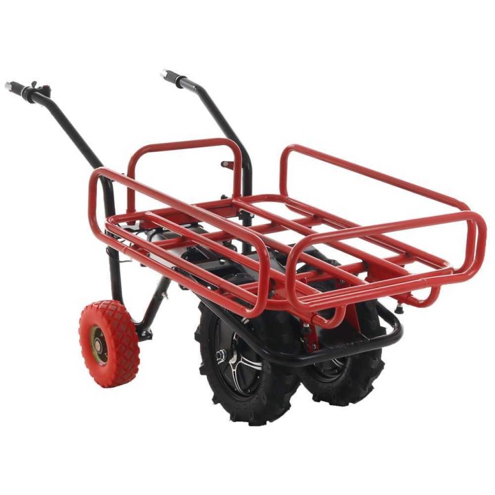 GeoTech CAR 300T-T akkukäyttöinen sähkökottikärry, 40 V, 6 Ah, 200 kg