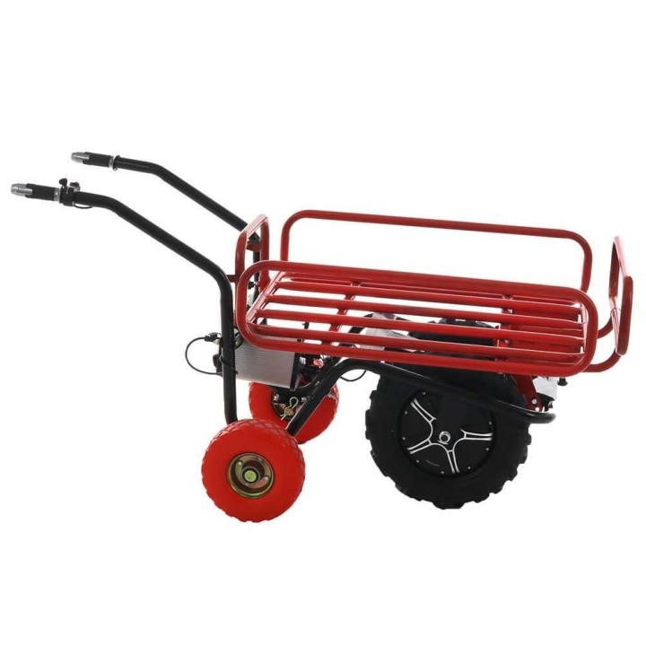 GeoTech CAR 300T-T akkukäyttöinen sähkökottikärry, 40 V, 6 Ah, 200 kg