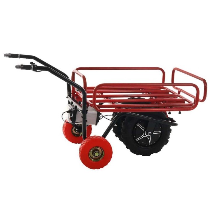 GeoTech CAR 300T-T akkukäyttöinen sähkökottikärry, 40 V, 6 Ah, 200 kg