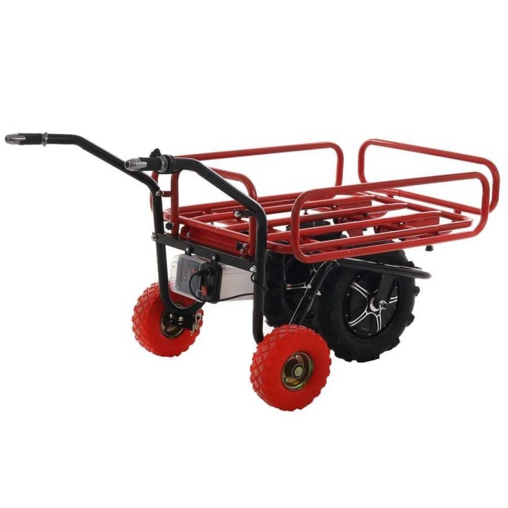 GeoTech CAR 300T-T akkukäyttöinen sähkökottikärry, 40 V, 6 Ah, 200 kg