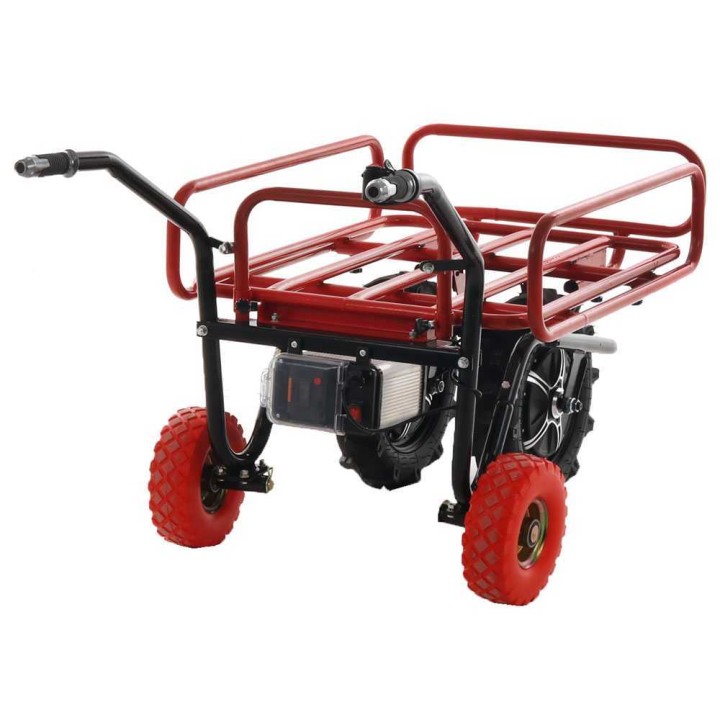 GeoTech CAR 300T-T akkukäyttöinen sähkökottikärry, 40 V, 6 Ah, 200 kg
