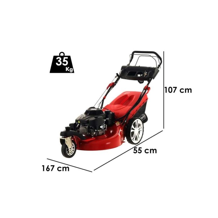 GeoTech Pro S58-3 BMSWGE L225 vetävä ruohonleikkuri, 55 cm, 7,5 HP, sähkökäynnistys