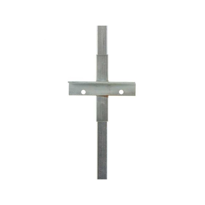 Ruiskutuspuomipari 4+4, ruostumaton teräs, messinkiset perhosruiskut, 95 cm