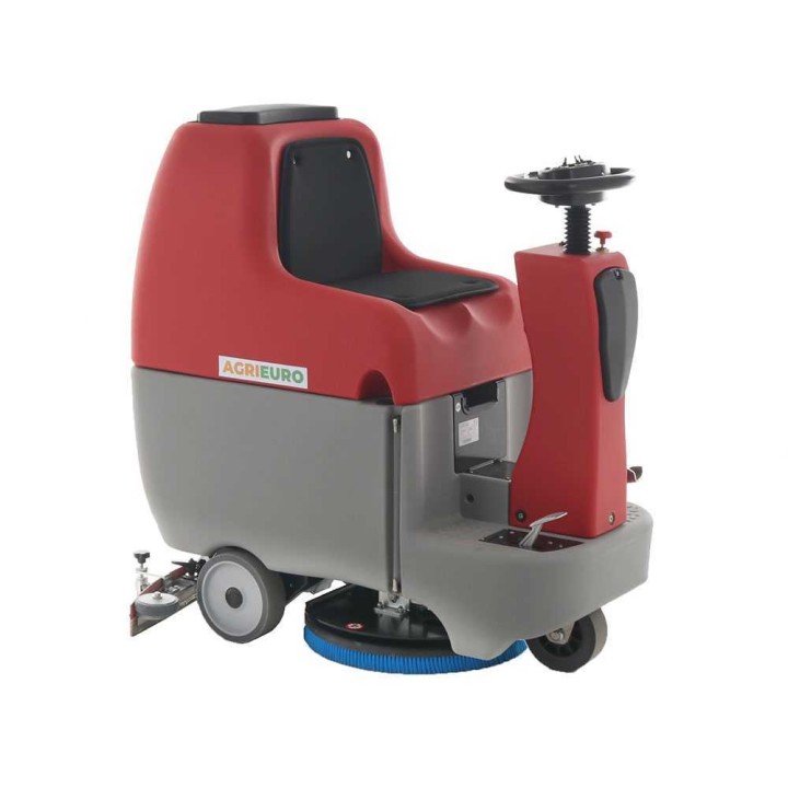 U.B. LP-550-B ajettava akkukäyttöinen lattianpesukone, 55 cm, 48 V