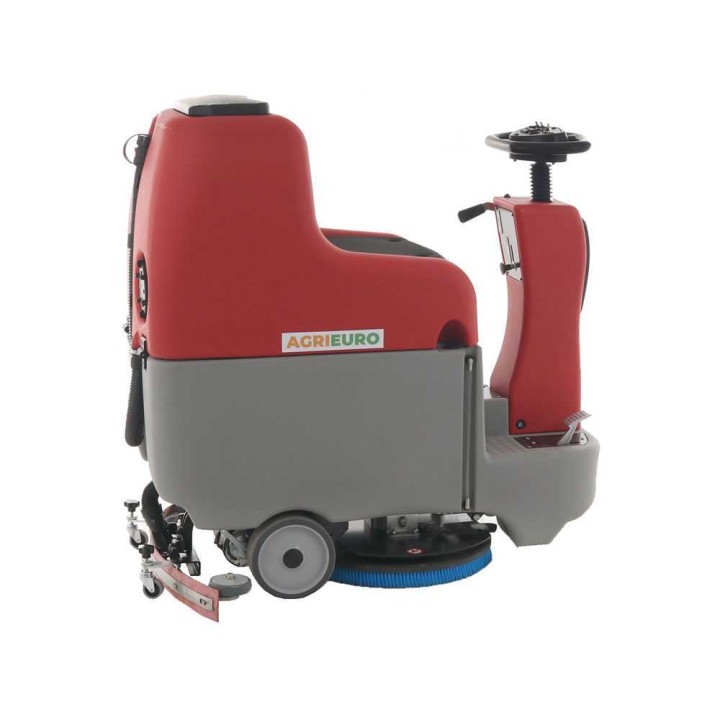 U.B. LP-550-B ajettava akkukäyttöinen lattianpesukone, 55 cm, 48 V