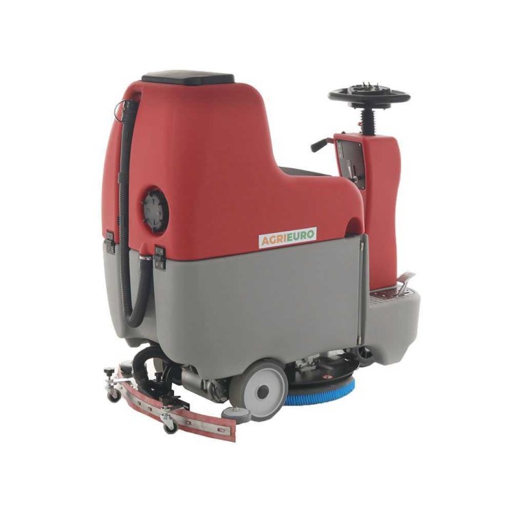 U.B. LP-550-B ajettava akkukäyttöinen lattianpesukone, 55 cm, 48 V