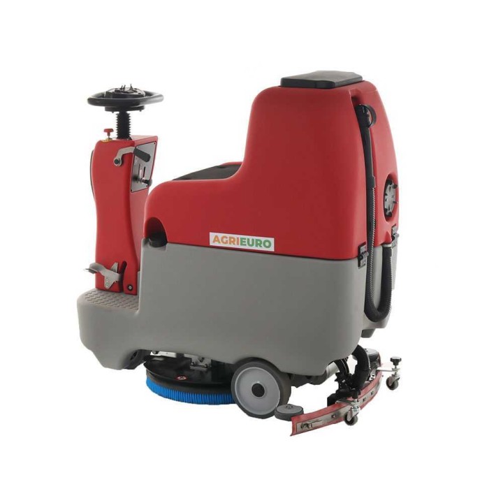 U.B. LP-550-B ajettava akkukäyttöinen lattianpesukone, 55 cm, 48 V