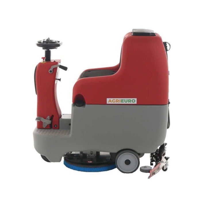 U.B. LP-550-B ajettava akkukäyttöinen lattianpesukone, 55 cm, 48 V