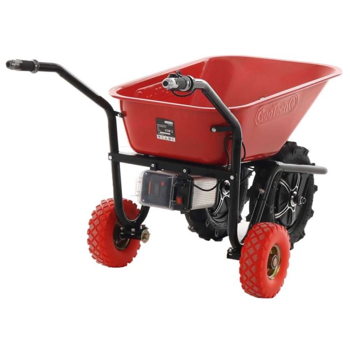 GeoTech CAR 300T-80 akkukäyttöinen kuljetuskärry, 500 W, 40 V, 80 l, 200 kg