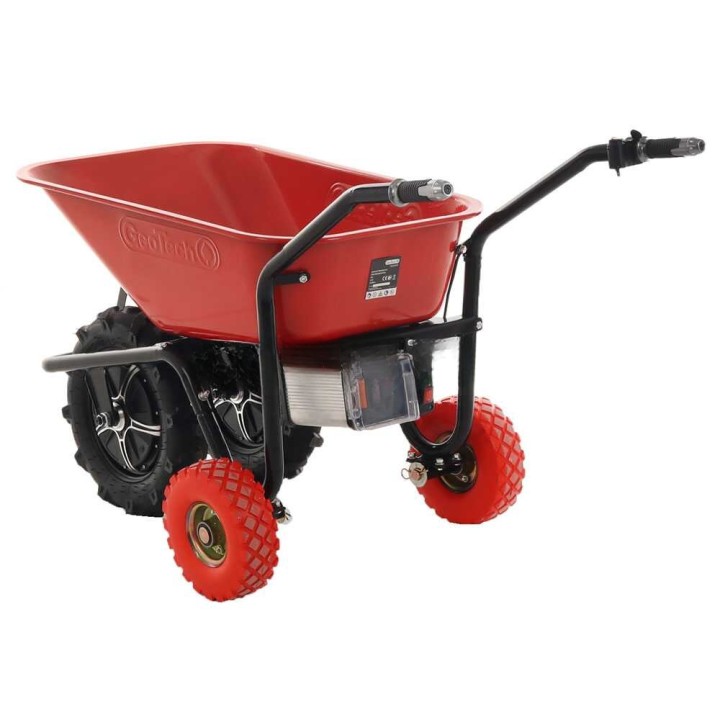 GeoTech CAR 300T-80 akkukäyttöinen kuljetuskärry, 500 W, 40 V, 80 l, 200 kg