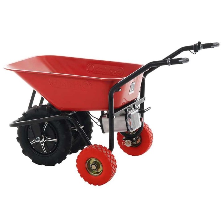 GeoTech CAR 300T-80 akkukäyttöinen kuljetuskärry, 500 W, 40 V, 80 l, 200 kg