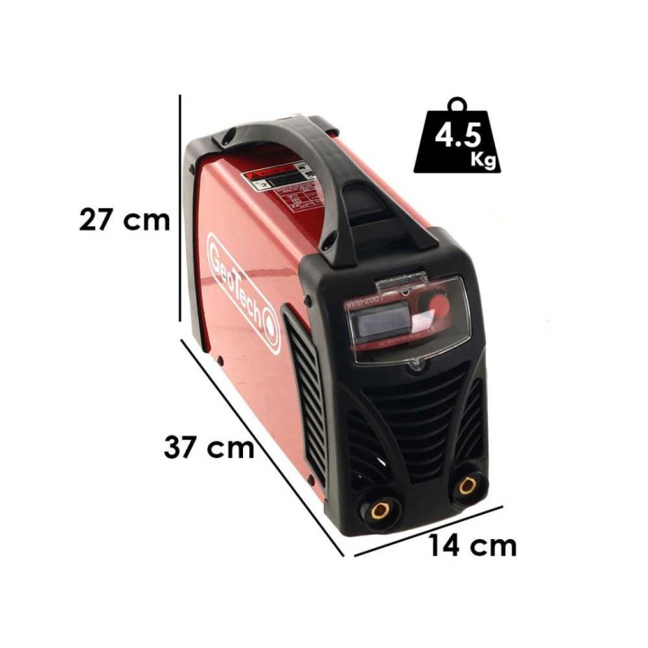 GeoTech WM-200 F MMA-invertterihitsauskone, 20–200 A, 230 V