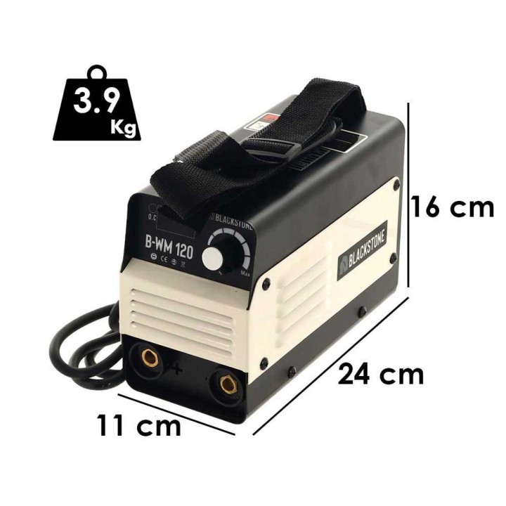 Blackstone B-WM 120 inverter-hitsauskone, MMA, 20–120 A