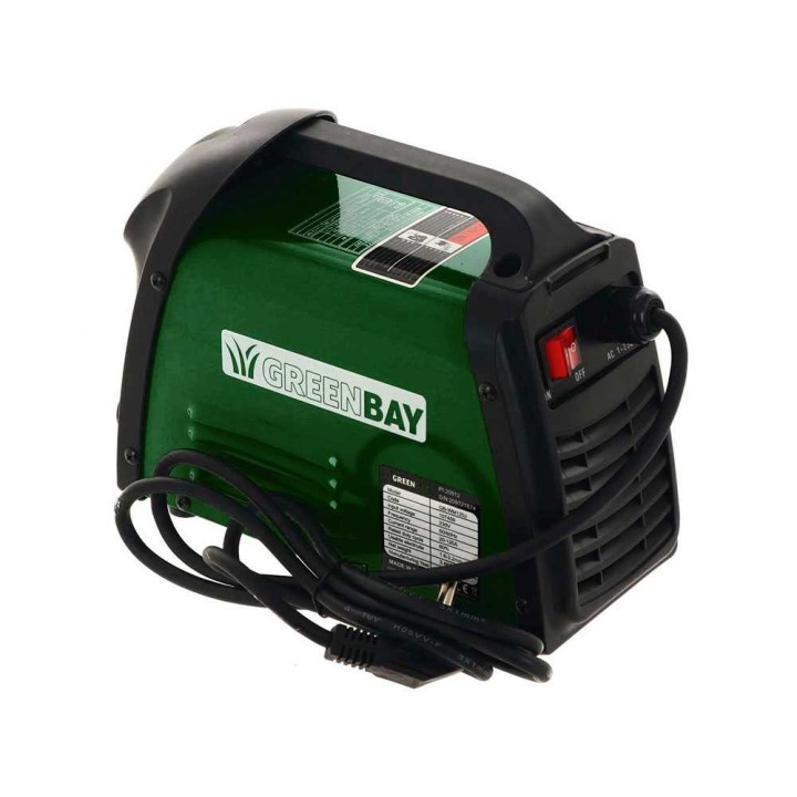 GreenBay GB-WM 120J MMA-hitsausinvertteri, 20–120 A, 230 V, hitsausvarusteet