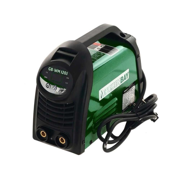 GreenBay GB-WM 120J MMA-hitsausinvertteri, 20–120 A, 230 V, hitsausvarusteet