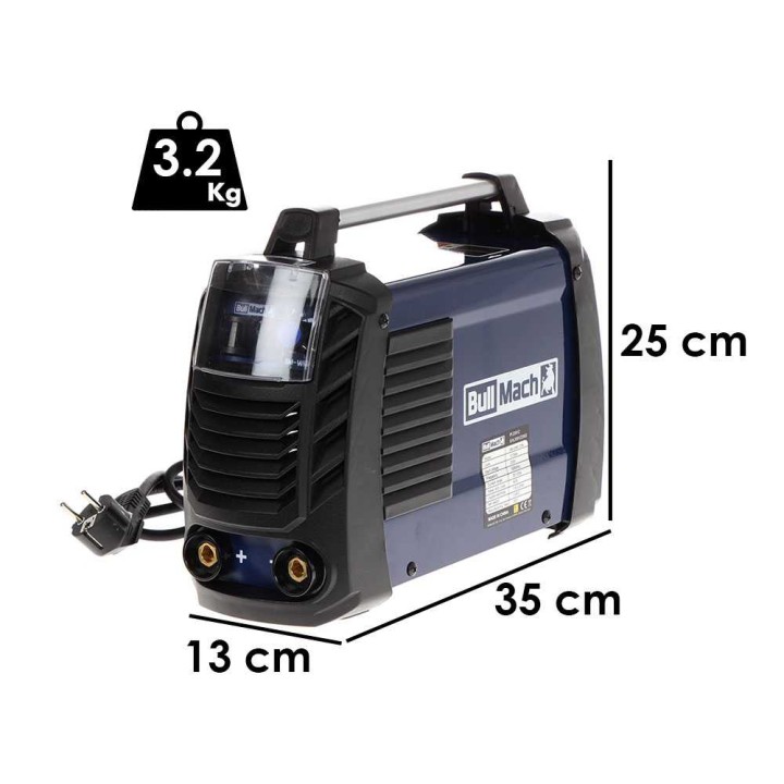 BullMach BM-WM 120N MMA-invertterihitsauskone, 20–120 A, 230 V