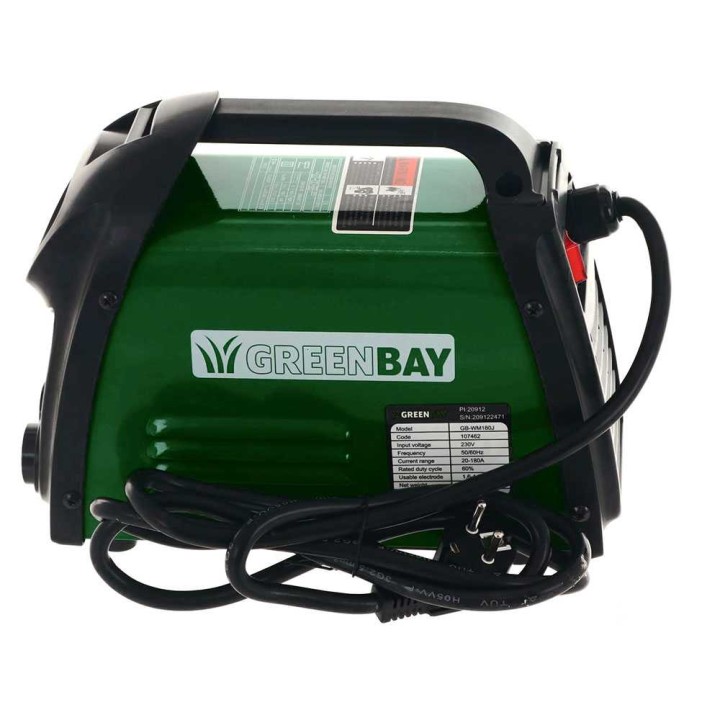 GreenBay GB-WM 180J MMA-hitsausinvertteri, 20–180 A, 230 V