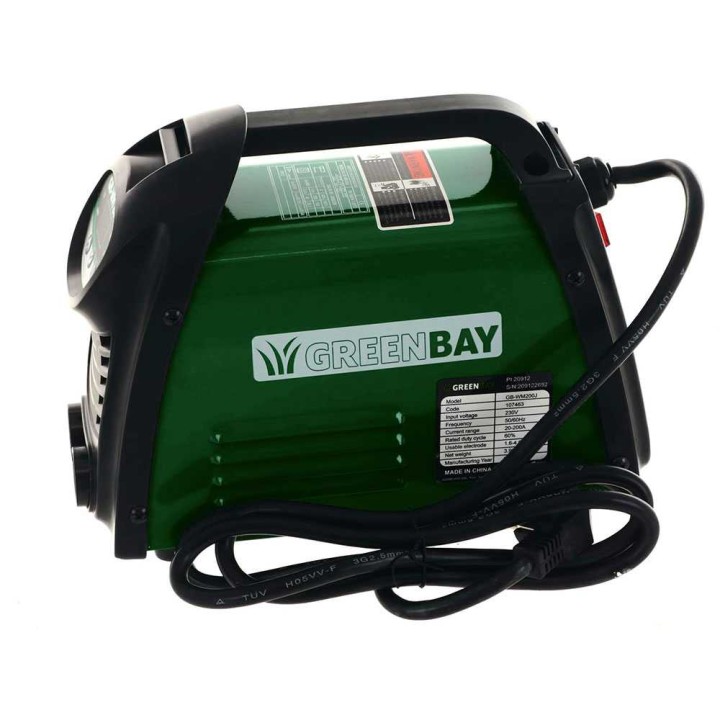 GreenBay GB-WM 200J MMA-hitsausinvertteri, 20–200 A