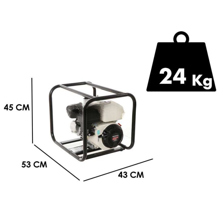 AGT GP160 bensiinikäyttöinen moottoripumppu kasteluun, 5,5 HP, 600 l/min, 50 mm