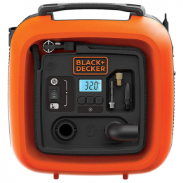 Black Decker ASI400 XJ kannettava ilmakompressori 12 V 11 bar