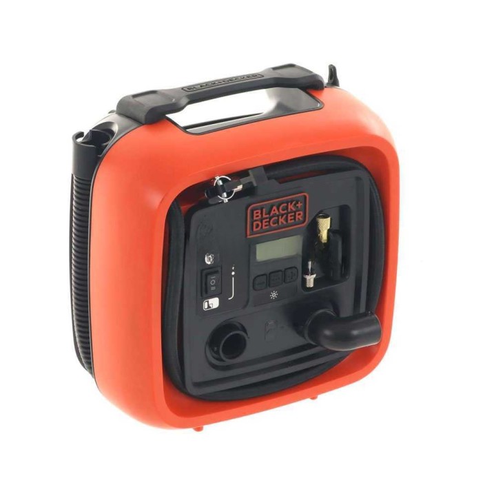 Black & Decker ASI400-XJ kannettava ilmakompressori, 12 V, 11 bar