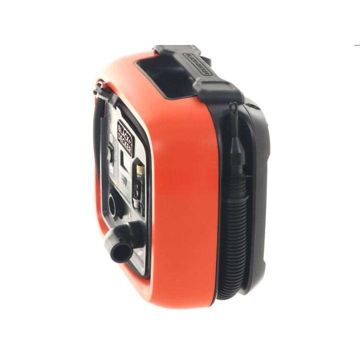 Black & Decker ASI400-XJ kannettava ilmakompressori, 12 V, 11 bar