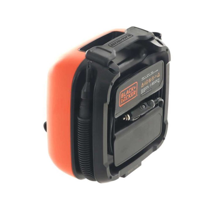 Black & Decker ASI400-XJ kannettava ilmakompressori, 12 V, 11 bar