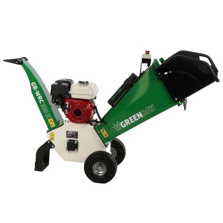 GreenBay GB-WRC 100 H -biotrituratori, Honda GX200, 6,5 HP, 65 mm