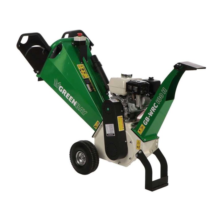 GreenBay GB-WRC 100 H -biotrituratori, Honda GX200, 6,5 HP, 65 mm