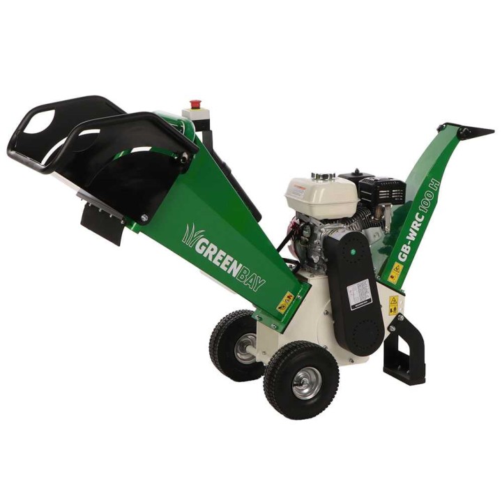 GreenBay GB-WRC 100 H -biotrituratori, Honda GX200, 6,5 HP, 65 mm
