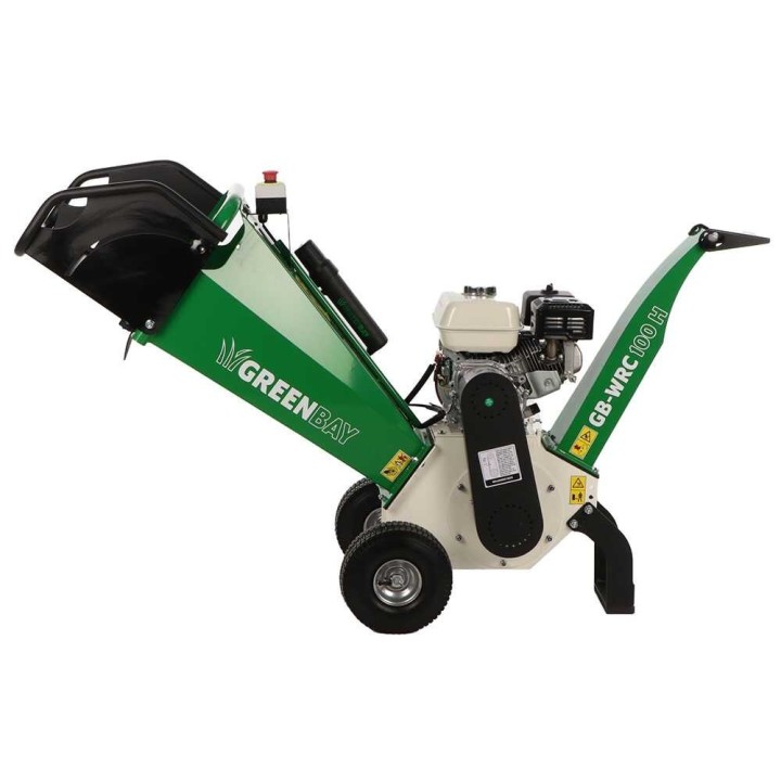 GreenBay GB-WRC 100 H -biotrituratori, Honda GX200, 6,5 HP, 65 mm