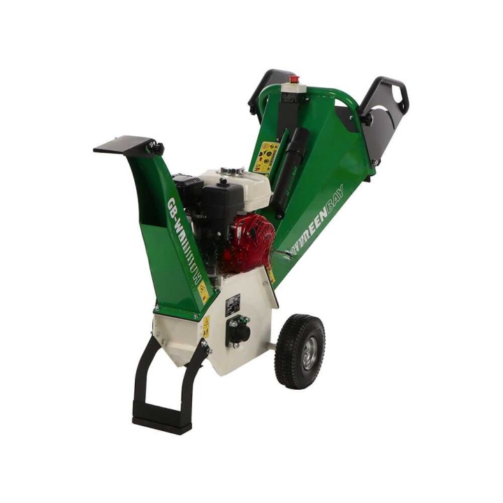 GreenBay GB-WRC 100 H -biotrituratori, Honda GX200, 6,5 HP, 65 mm