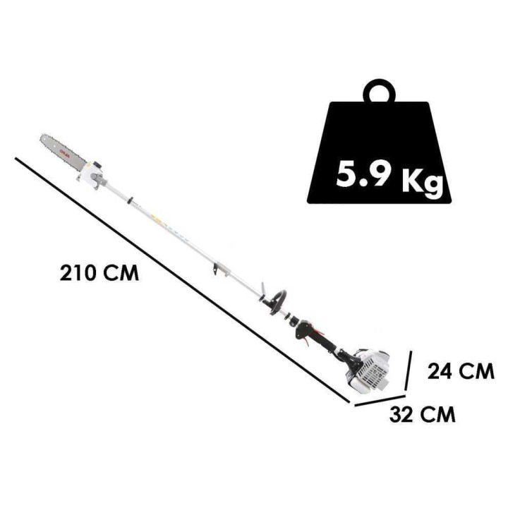 AL-KO BC 260 MT monitoimiraivaussaha, 26 cm³