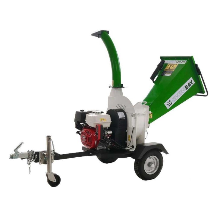 GreenBay GB-WDC 120 HE biotriturattori oksille, Honda GX390, 13 HP, 90 mm
