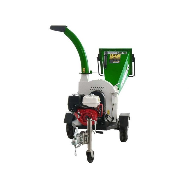 GreenBay GB-WDC 120 HE biotriturattori oksille, Honda GX390, 13 HP, 90 mm