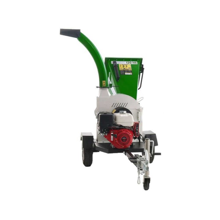 GreenBay GB-WDC 120 HE biotriturattori oksille, Honda GX390, 13 HP, 90 mm
