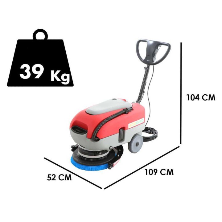 U.T. LP-430-E sähköinen lattianpesukone, 43 cm, 230 V