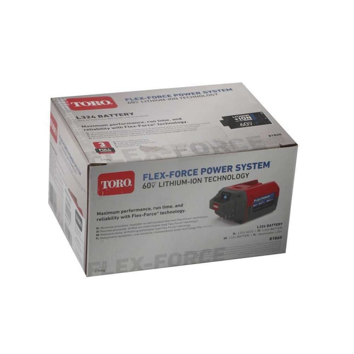 TORO Flex Force 60 V litiumakku, 6 Ah