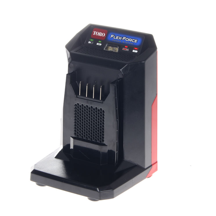 TORO Flex Force 60 V litiumakkujen laturi ilmajäähdytys