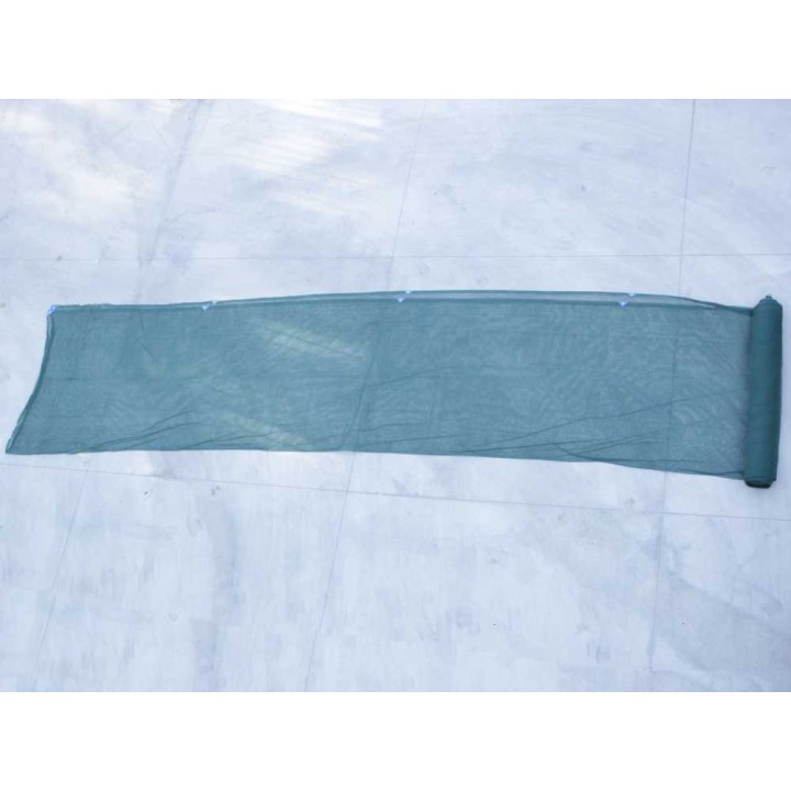 4 × 50 m antipiikkikangas oliivien keruuseen, 95 g/m², purjerenkaat 2 sivulla