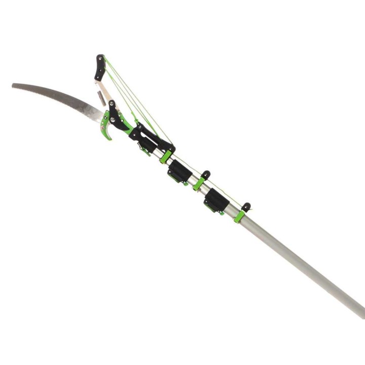 Verdemax oksasaha teleskooppivarrella, 190–500 cm, 45 mm, 30 cm:n sahaterä